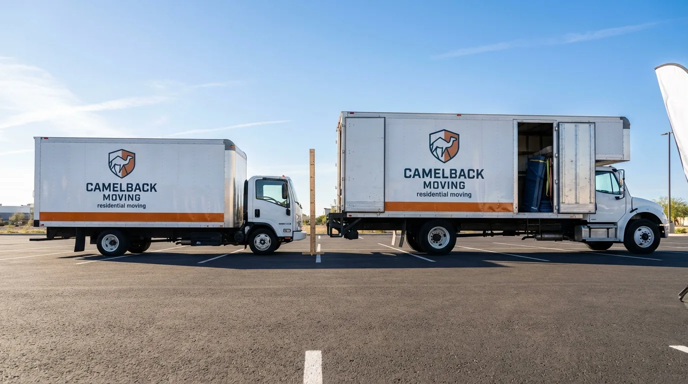 Moving truck size capacity guide in Ahoskie